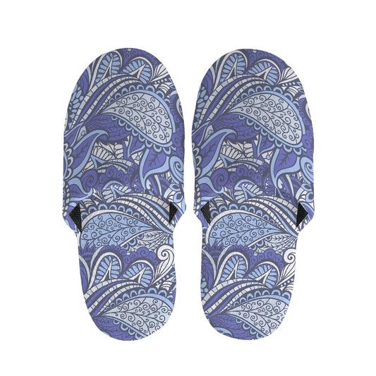 Pigeon Floral Bohemian Pattern Print Slippers