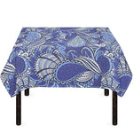 Pigeon Floral Bohemian Pattern Print Tablecloth
