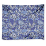Pigeon Floral Bohemian Pattern Print Tapestry