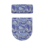 Pigeon Floral Bohemian Pattern Print Toilet Lid And Tank Cover Set