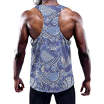 Pigeon Floral Bohemian Pattern Print Training Tank Top