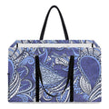 Pigeon Floral Bohemian Pattern Print Utility Tote Bag