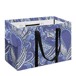 Pigeon Floral Bohemian Pattern Print Utility Tote Bag