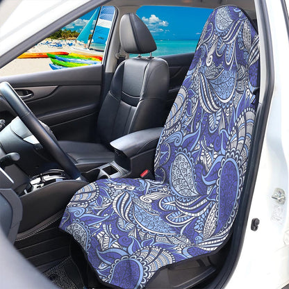 Pigeon Floral Bohemian Pattern Print Waterproof Car Seat Cover