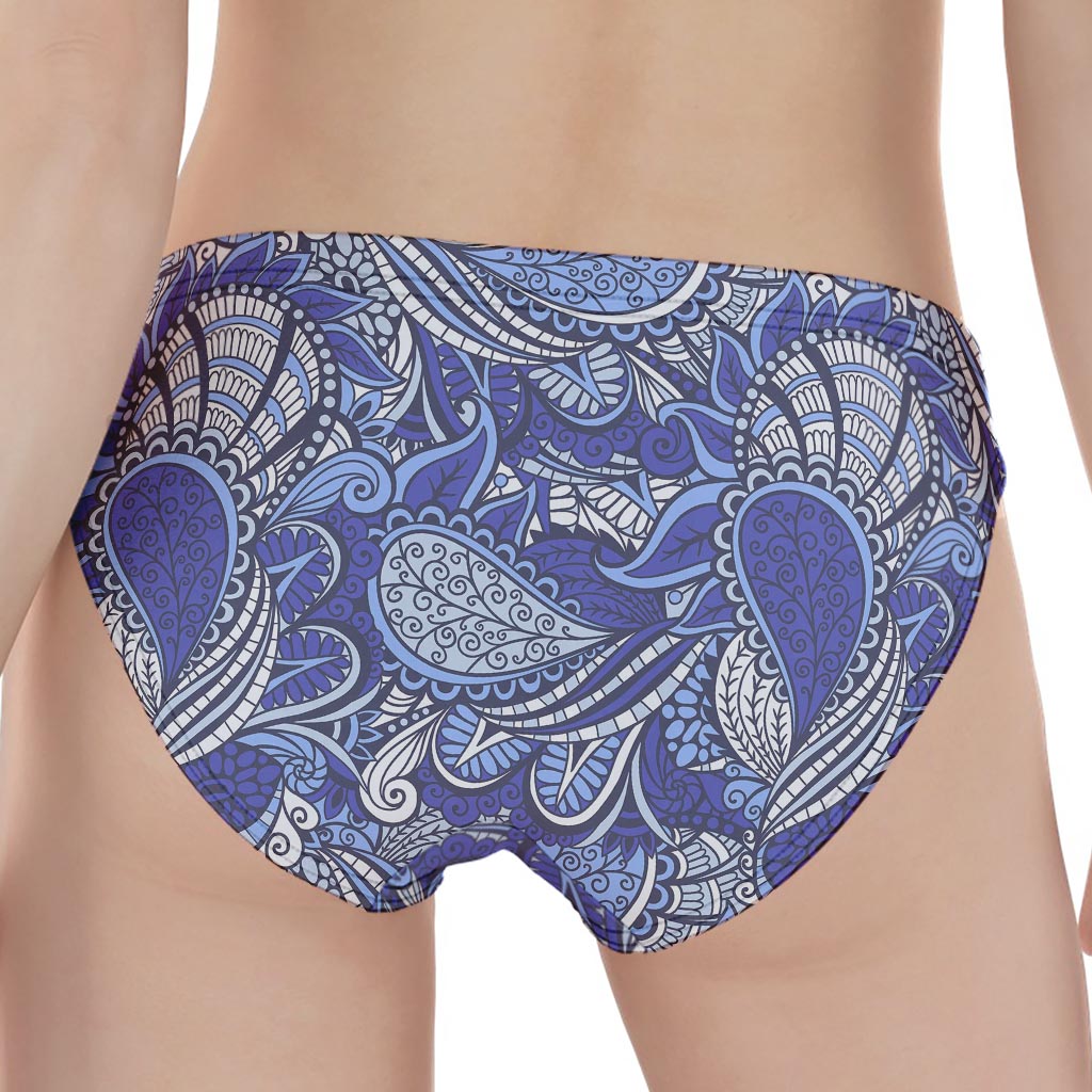 Pigeon Floral Bohemian Pattern Print Women's Panties