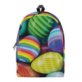 Pile Of Colorful Easter Eggs Print School Backpack