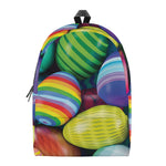 Pile Of Colorful Easter Eggs Print Backpack