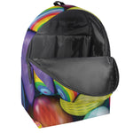 Pile Of Colorful Easter Eggs Print Backpack