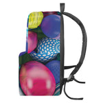 Pile Of Colorful Easter Eggs Print Backpack