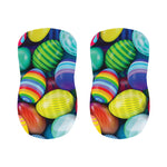 Pile Of Colorful Easter Eggs Print Bar Stool Covers