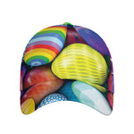 Pile Of Colorful Easter Eggs Print Baseball Cap