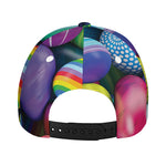 Pile Of Colorful Easter Eggs Print Baseball Cap