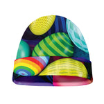 Pile Of Colorful Easter Eggs Print Beanie