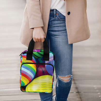 Pile Of Colorful Easter Eggs Print Bible Tote Bag