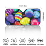Pile Of Colorful Easter Eggs Print Car Windshield Sun Shade