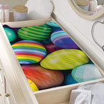 Pile Of Colorful Easter Eggs Print Changing Pad Cover
