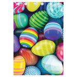 Pile Of Colorful Easter Eggs Print Curtain