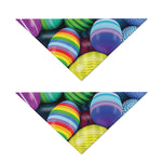 Pile Of Colorful Easter Eggs Print Dog Bandana