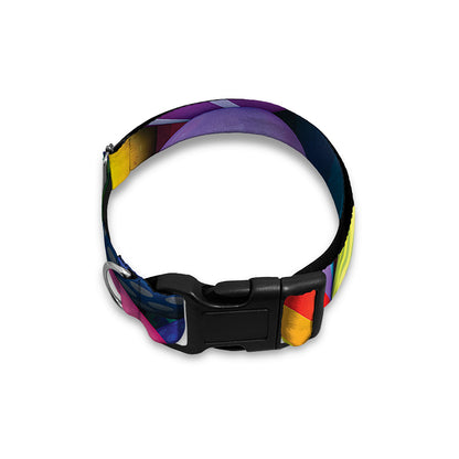 Pile Of Colorful Easter Eggs Print Dog Collar