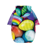 Pile Of Colorful Easter Eggs Print Dog Zip Up Hoodie