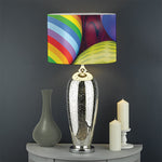 Pile Of Colorful Easter Eggs Print Drum Lamp Shade