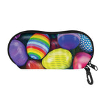 Pile Of Colorful Easter Eggs Print Glasses Case