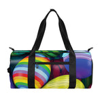 Pile Of Colorful Easter Eggs Print Gym Bag