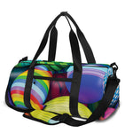 Pile Of Colorful Easter Eggs Print Gym Bag