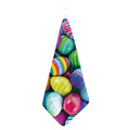 Pile Of Colorful Easter Eggs Print Hand Towel
