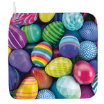 Pile Of Colorful Easter Eggs Print Hand Towel
