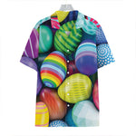 Pile Of Colorful Easter Eggs Print Hawaiian Shirt