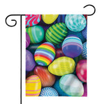 Pile Of Colorful Easter Eggs Print House Flag
