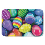 Pile Of Colorful Easter Eggs Print Indoor Door Mat