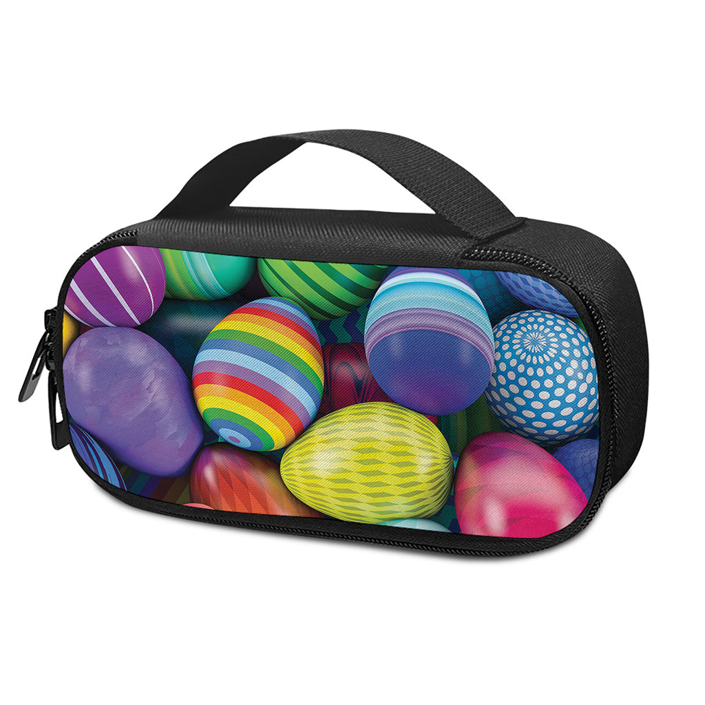 Pile Of Colorful Easter Eggs Print Insulin Cooler Travel Case
