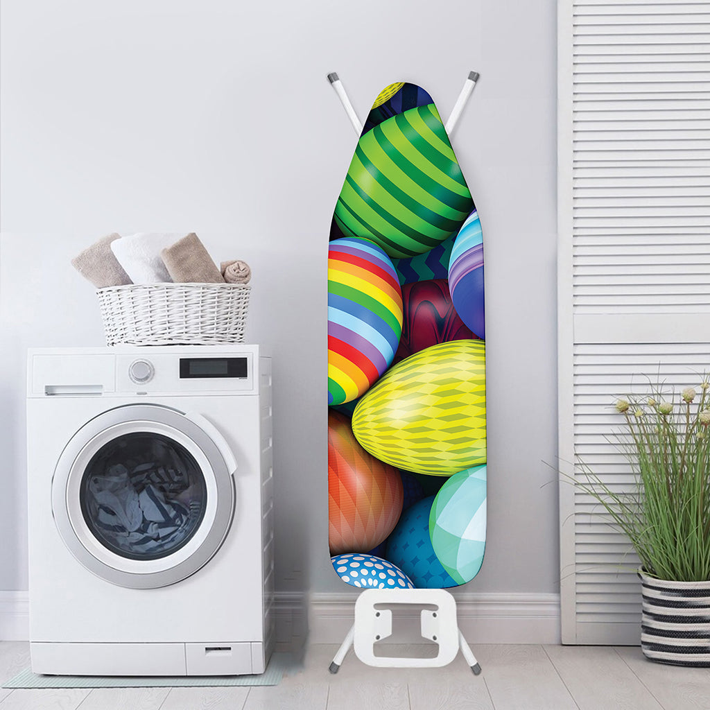 Pile Of Colorful Easter Eggs Print Ironing Board Cover