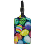 Pile Of Colorful Easter Eggs Print Luggage Tag