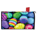 Pile Of Colorful Easter Eggs Print Mailbox Cover