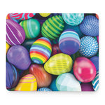 Pile Of Colorful Easter Eggs Print Mouse Pad