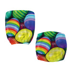 Pile Of Colorful Easter Eggs Print Office Chair Cover