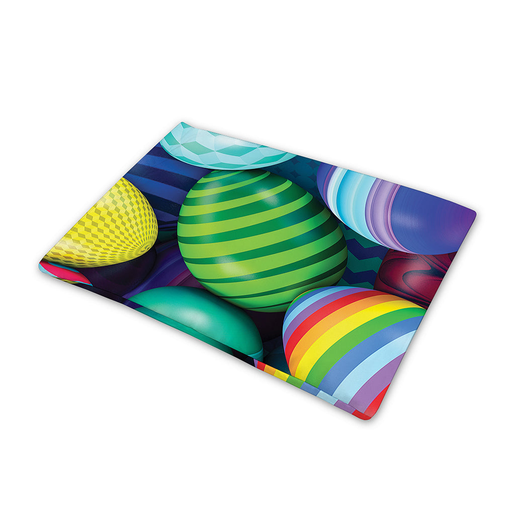 Pile Of Colorful Easter Eggs Print Pet Cooling Mat Cover