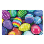 Pile Of Colorful Easter Eggs Print Polyester Doormat