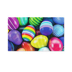 Pile Of Colorful Easter Eggs Print Polyester Flag