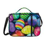 Pile Of Colorful Easter Eggs Print Shoulder Strap Bible Bag