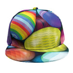 Pile Of Colorful Easter Eggs Print Snapback Cap