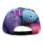 Pile Of Colorful Easter Eggs Print Snapback Cap