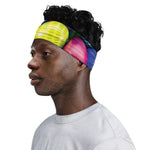 Pile Of Colorful Easter Eggs Print Sports Headband