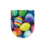 Pile Of Colorful Easter Eggs Print Toilet Lid Cover
