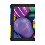 Pile Of Colorful Easter Eggs Print Trifold Wallet