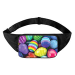 Pile Of Colorful Easter Eggs Print Waist Bag