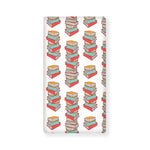 Pile Of Reading Books Pattern Print Baby Crib Sheet